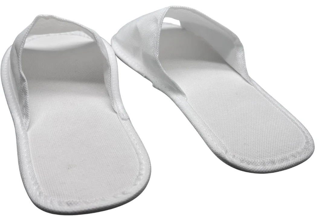 Einweg-Hotelslipper in Weiß – ideal für Hotelzimmer und Gäste